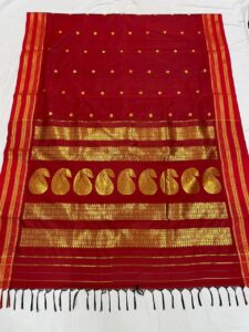 Narayan Peth Saree - Elegant Traditional Wear | Rugved Collection