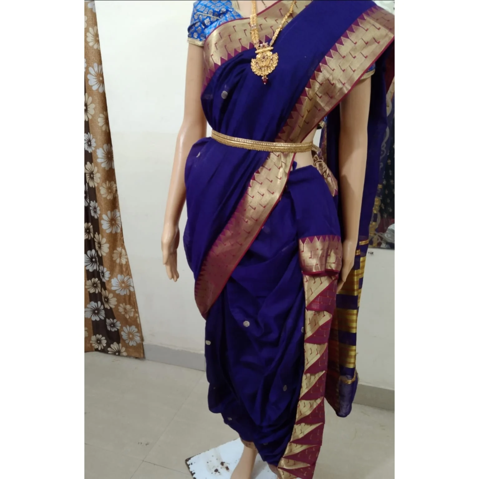 Ready Made Nauvari Saree Ppgbbe intranet biologia ufrj br