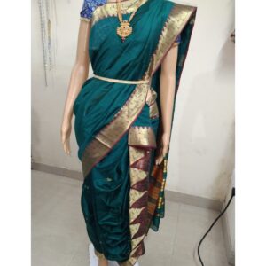 Readymade Stitched Nauvari Saree