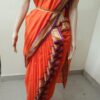 Readymade Shahi Mastani Nauvari Saree OrangePurple