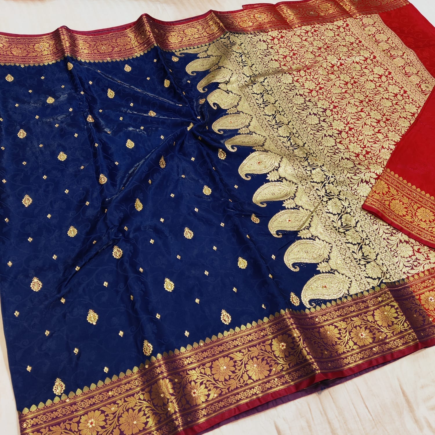 Soft Banarasi Silk Sarees_Blue Zodiac Soft Banarasi Silk Sarees_Blue Zodiac