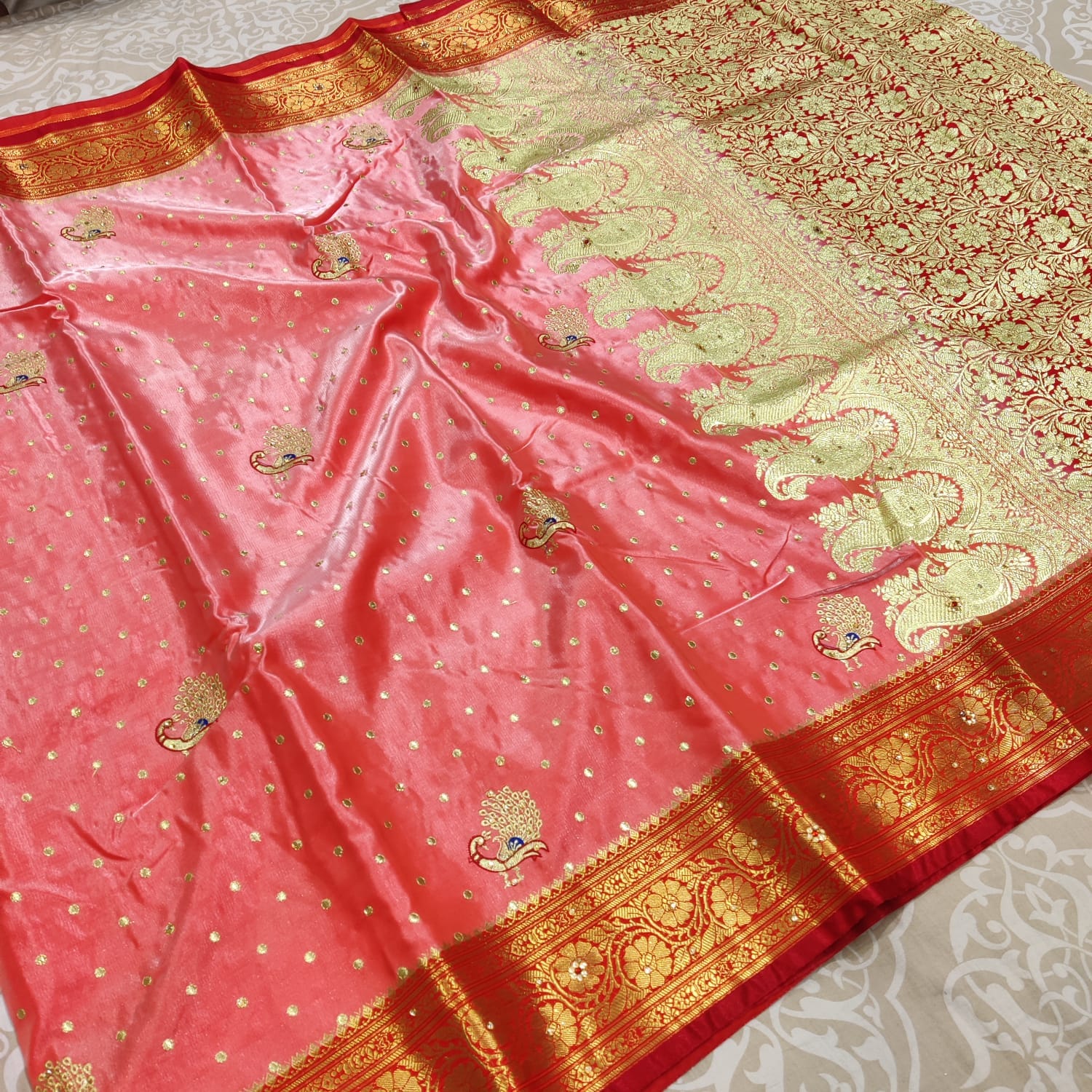 Soft Banarasi Silk Sarees_Sea Pink Soft Banarasi Silk Sarees_Sea Pink