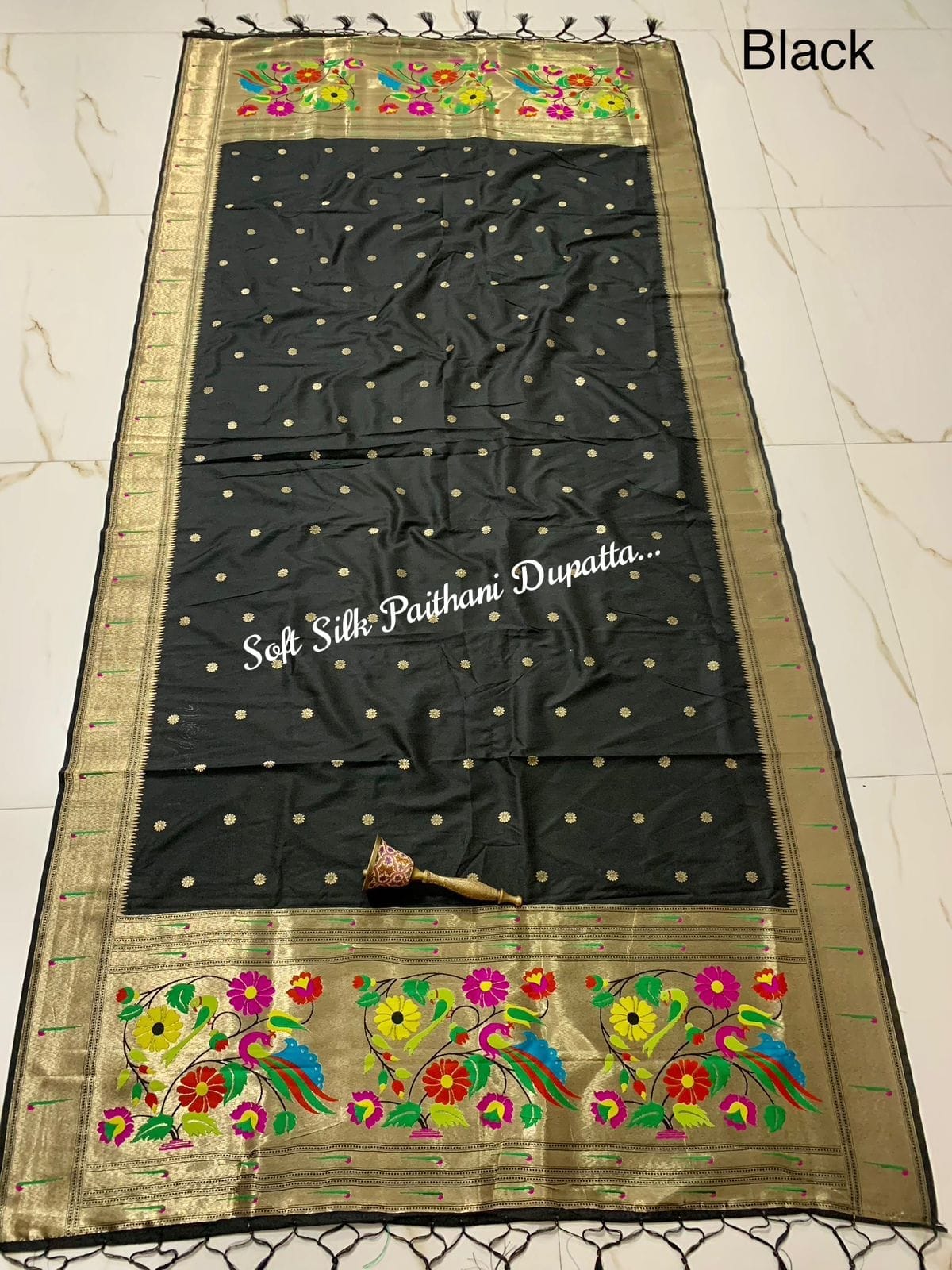 Soft Silk Paithani Dupatta