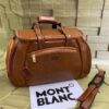 Travel-bag-and-Gym-bag-MONT-BLANC-TAN