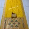 9 Yards Yellow Nauvari Paithani Saree
