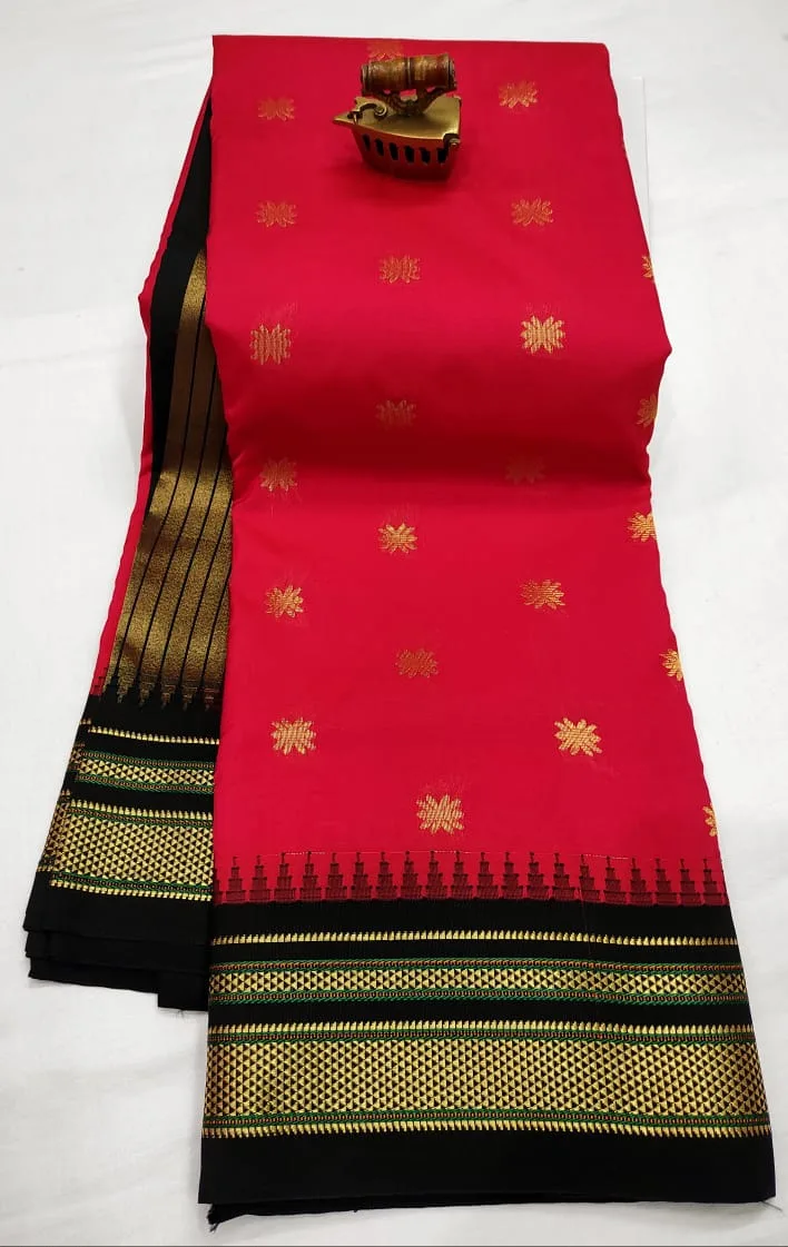 Irkal Semi Paithani Saree Color_11