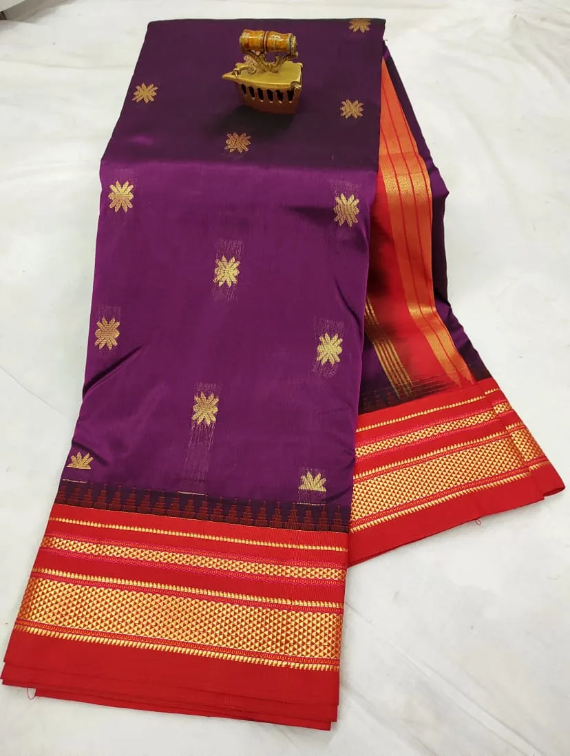 Irkal Semi Paithani Saree Color_13