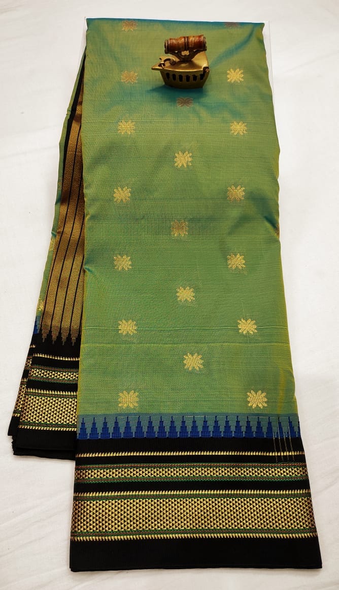 Irkal Semi Paithani Saree Color_17 Irkal Semi Paithani Saree Color_17