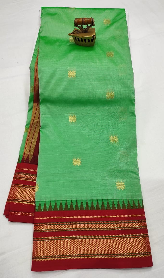 Irkal Semi Paithani Saree Color_18 Irkal Semi Paithani Saree Color_18