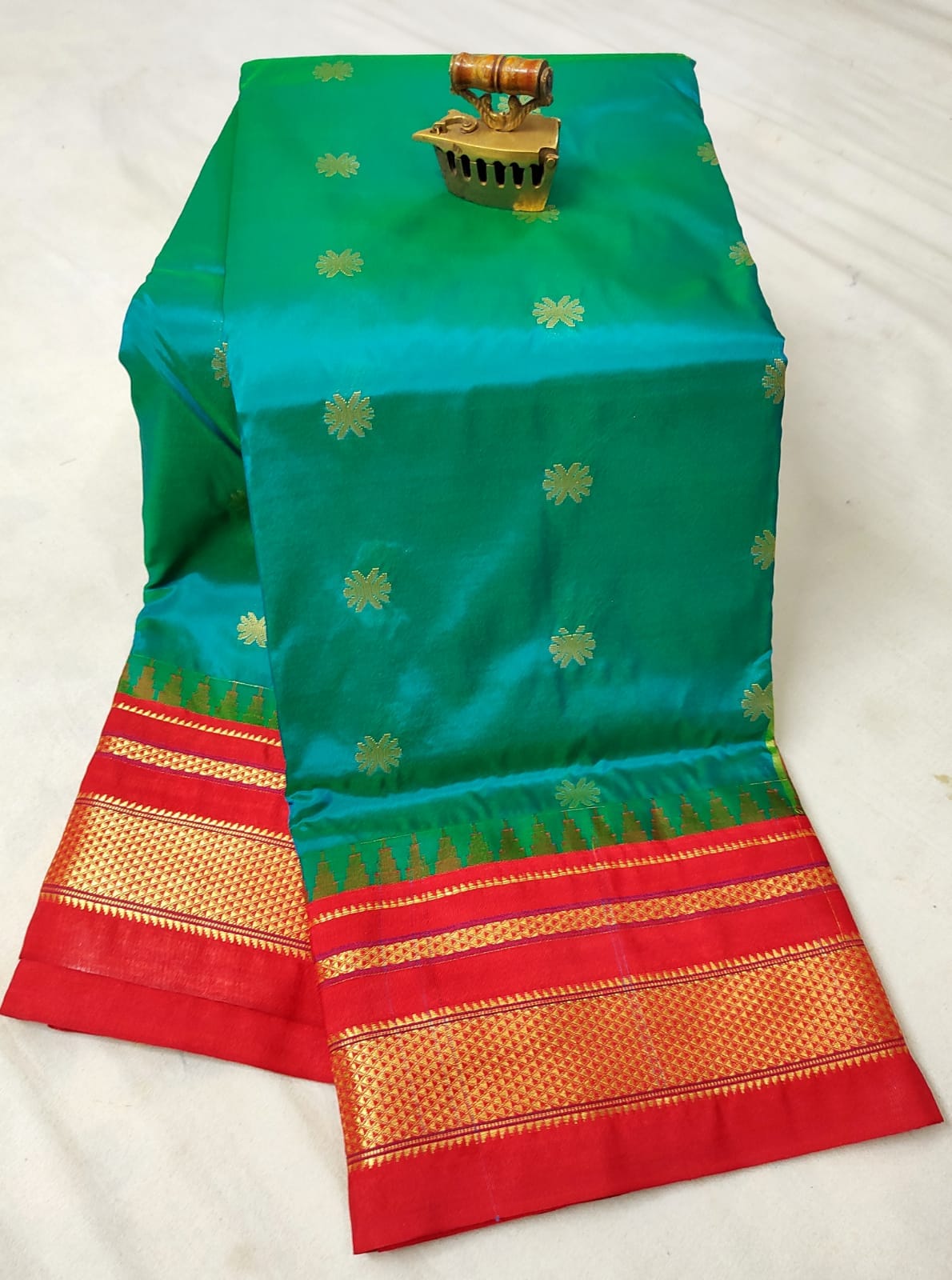 Irkal Semi Paithani Saree Color_2 Irkal Semi Paithani Saree Color_2