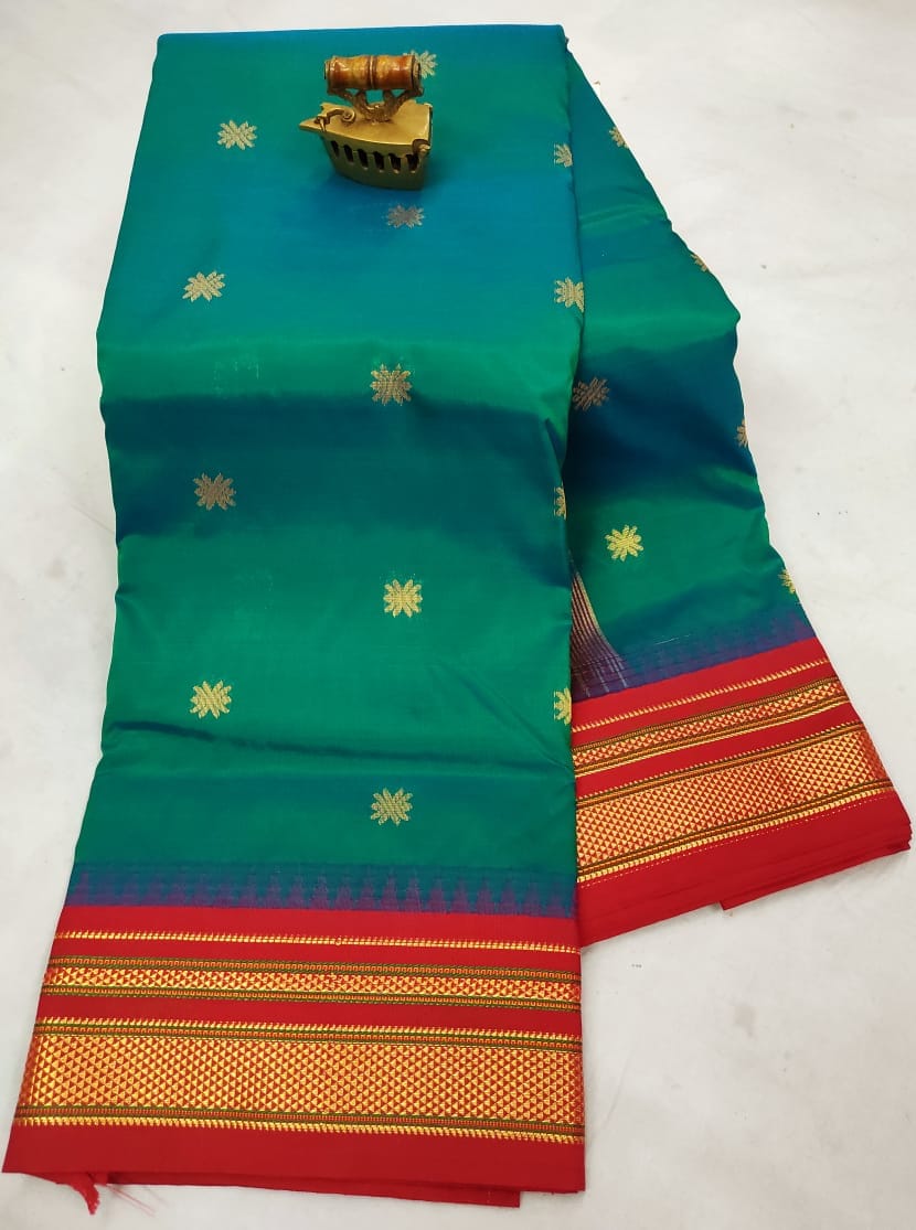 Irkal Semi Paithani Saree Color_20 Irkal Semi Paithani Saree Color_20