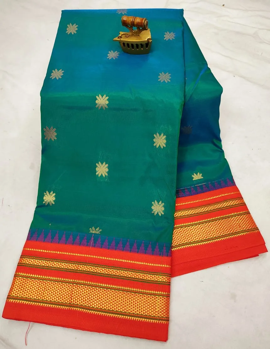 Irkal Semi Paithani Saree Color_21