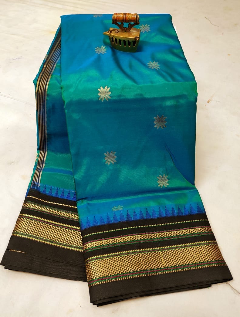 Irkal Semi Paithani Saree Color_22 Irkal Semi Paithani Saree Color_22