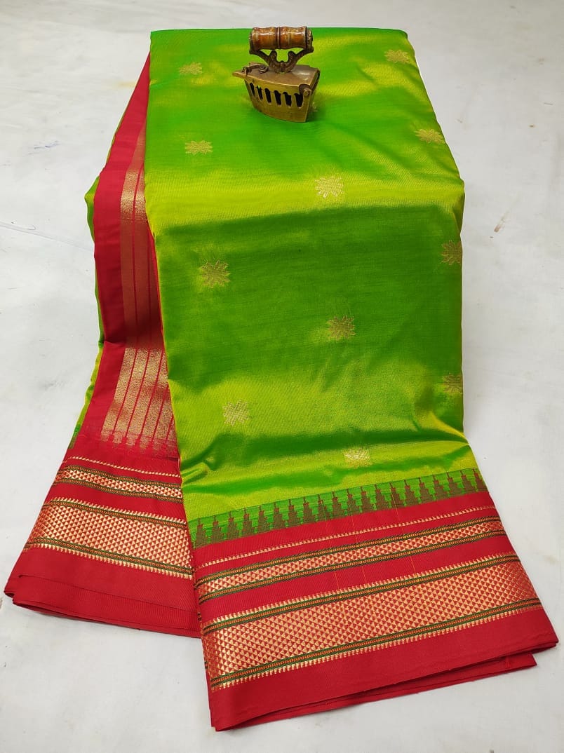 Irkal Semi Paithani Saree Color_27 Irkal Semi Paithani Saree Color_27