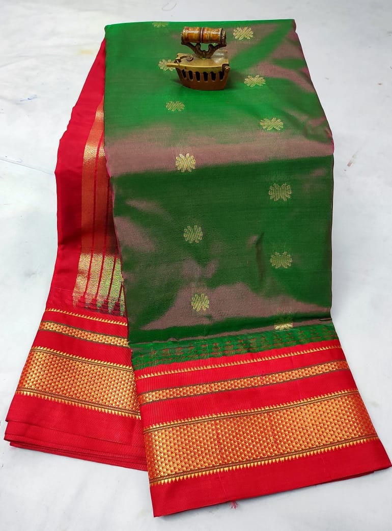 Irkal Semi Paithani Saree Color_30 Irkal Semi Paithani Saree Color_30