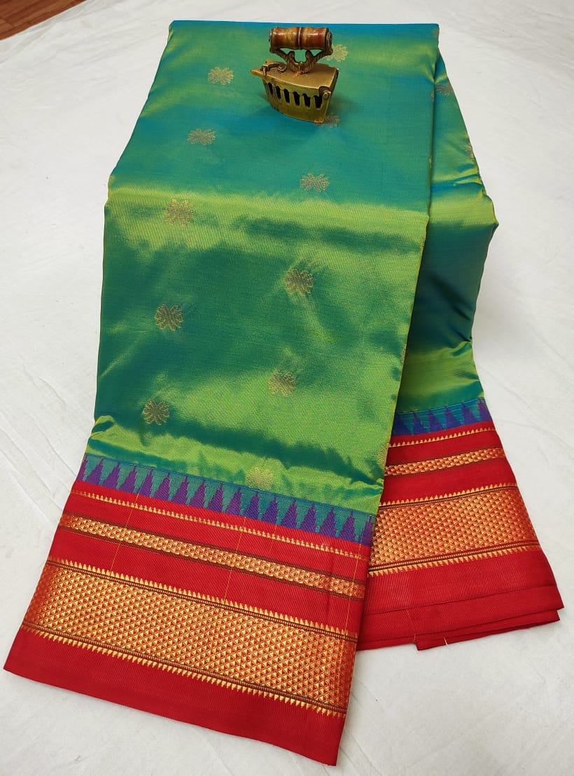 Irkal Semi Paithani Saree Color_31 Irkal Semi Paithani Saree Color_31
