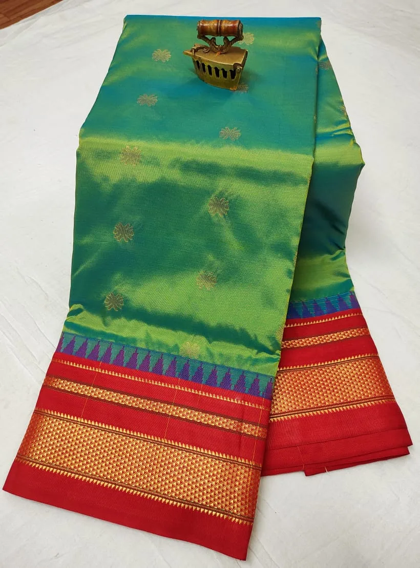 Irkal Semi Paithani Saree Color_31
