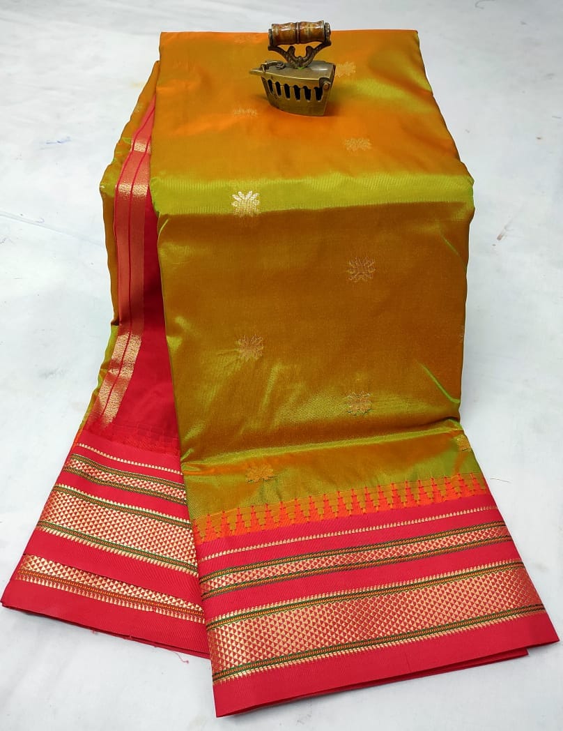 Irkal Semi Paithani Saree Color_32 Irkal Semi Paithani Saree Color_32