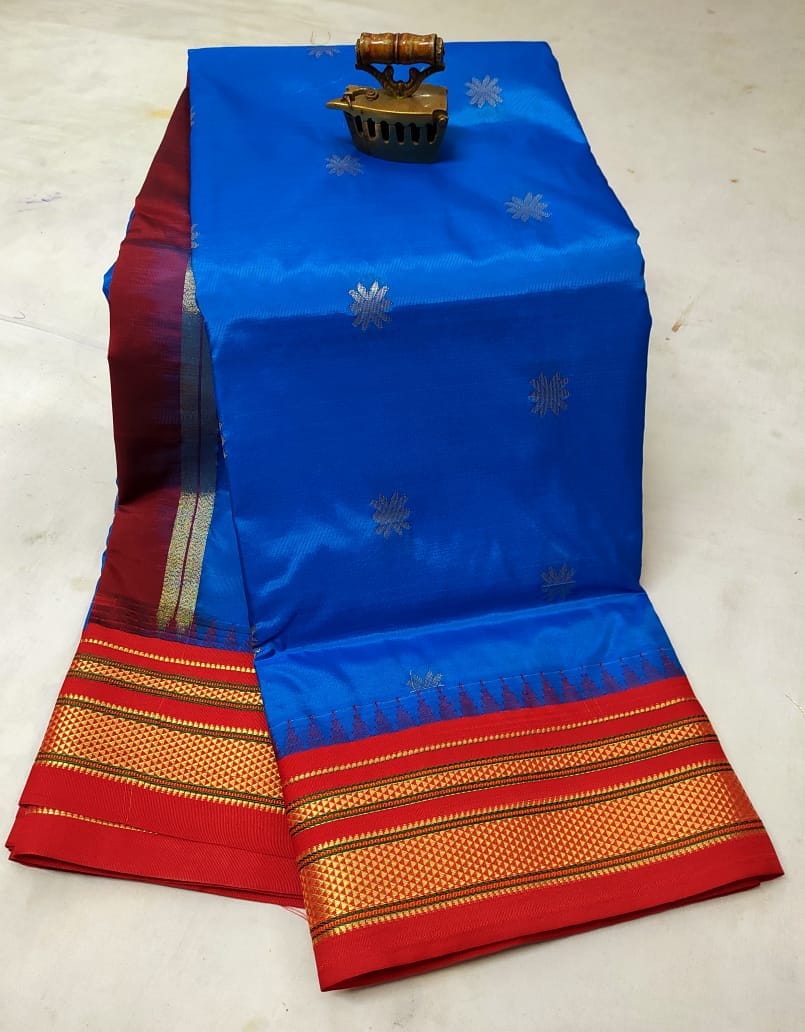 Irkal Semi Paithani Saree Color_35 Irkal Semi Paithani Saree Color_35
