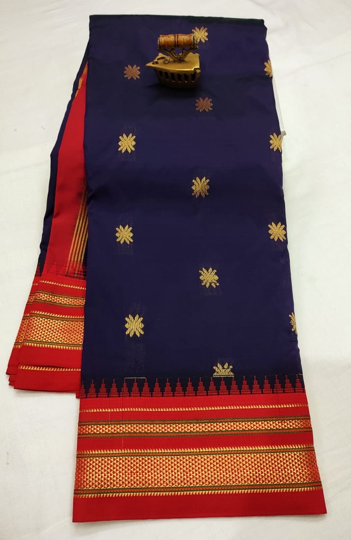 Irkal Semi Paithani Saree Color_36 Irkal Semi Paithani Saree Color_36