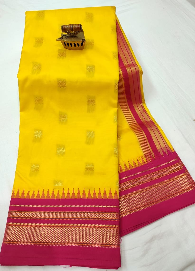 Irkal Semi Paithani Saree Color_38 Irkal Semi Paithani Saree Color_38