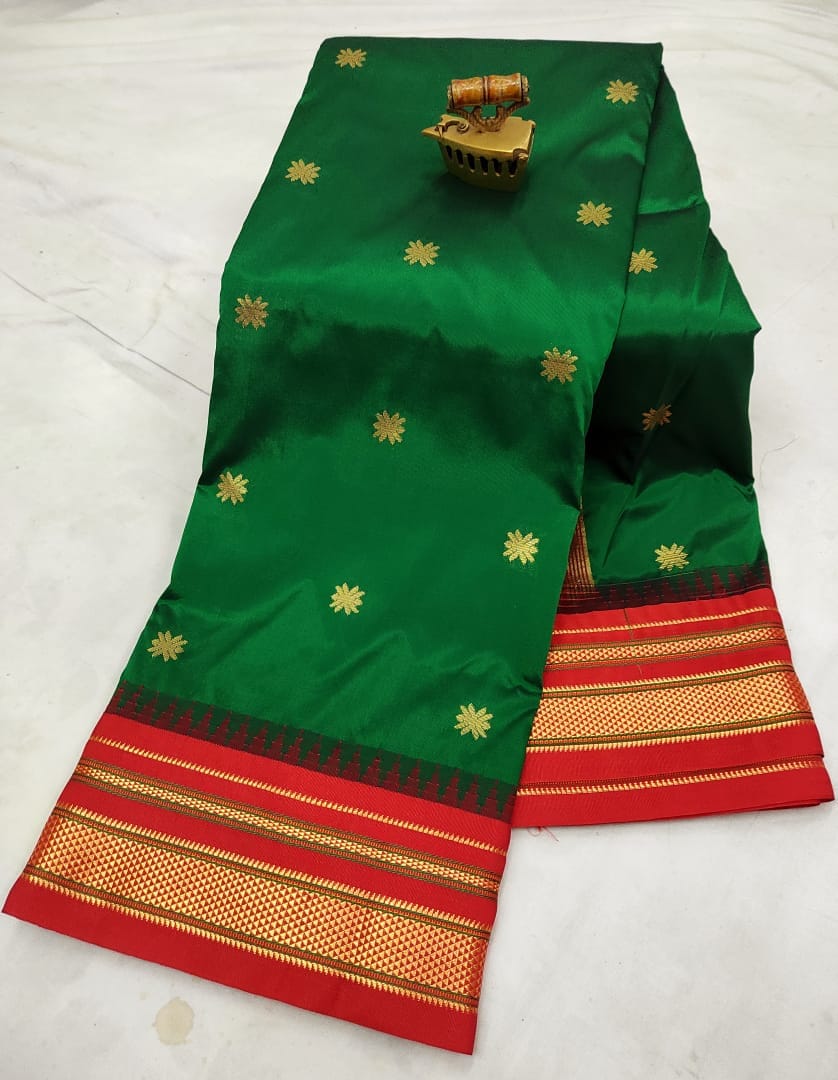 Irkal Semi Paithani Saree Color_39 Irkal Semi Paithani Saree Color_39