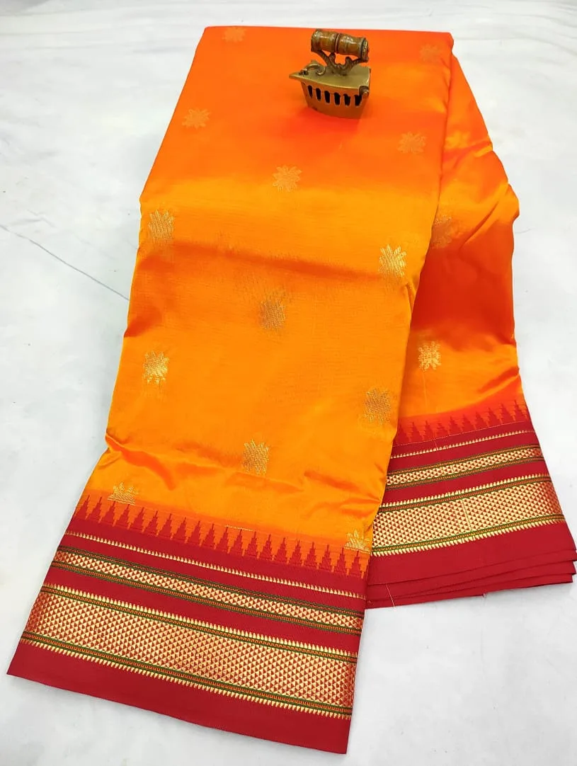 Irkal Semi Paithani Saree Color_5