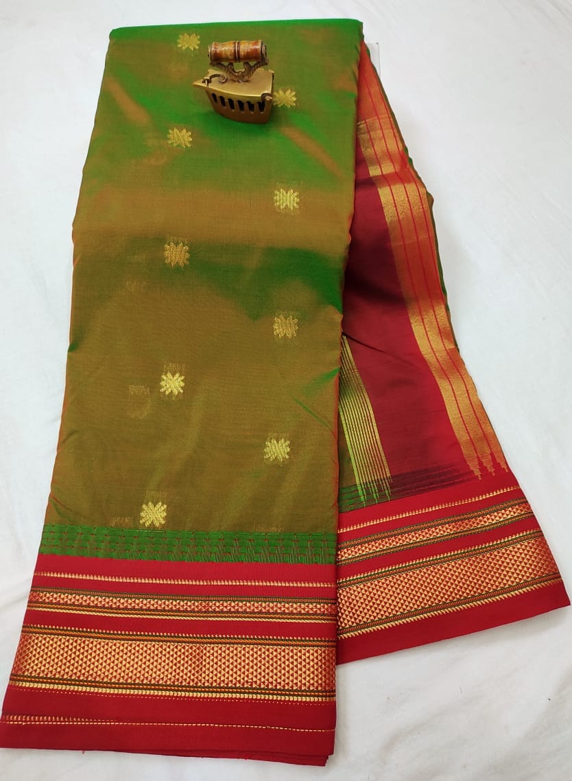 Irkal Semi Paithani Saree Color_7 Irkal Semi Paithani Saree Color_7