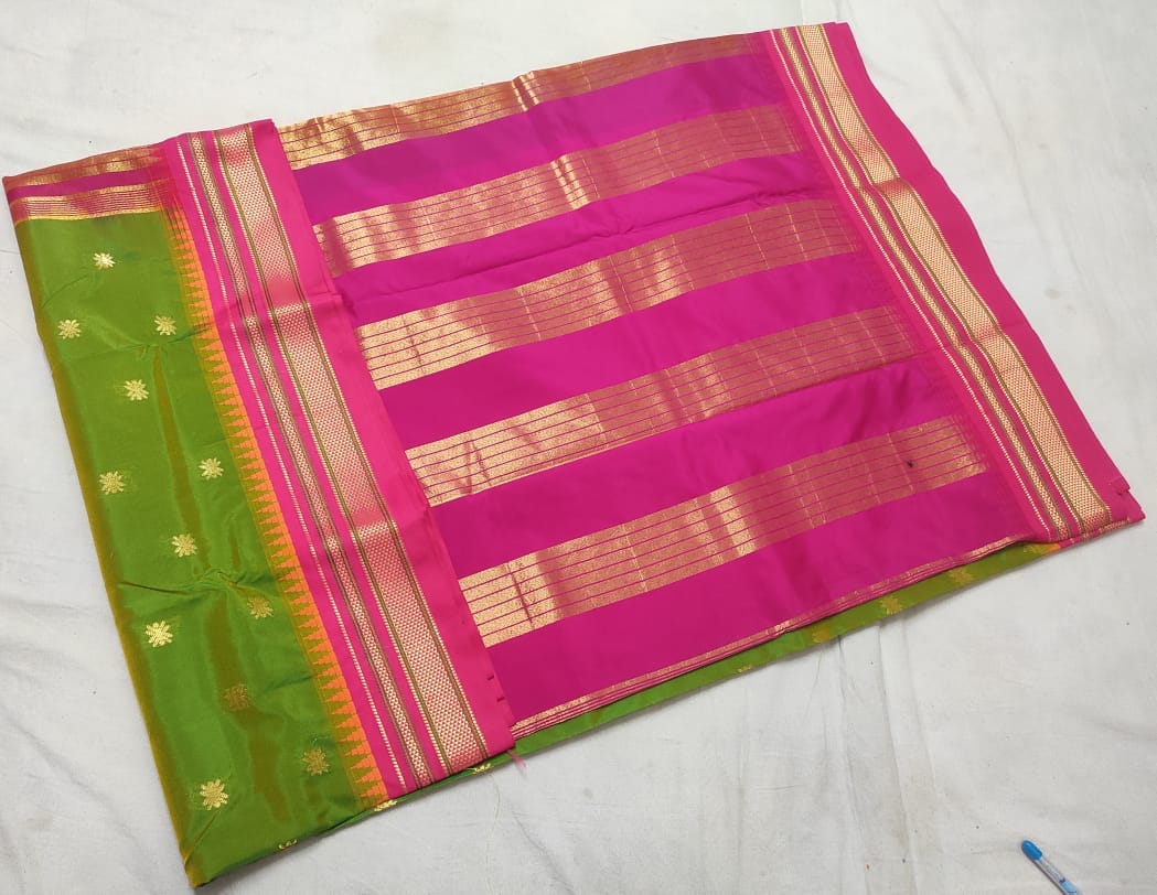 Irkal Semi Paithani Saree Color_8 Irkal Semi Paithani Saree Color_8