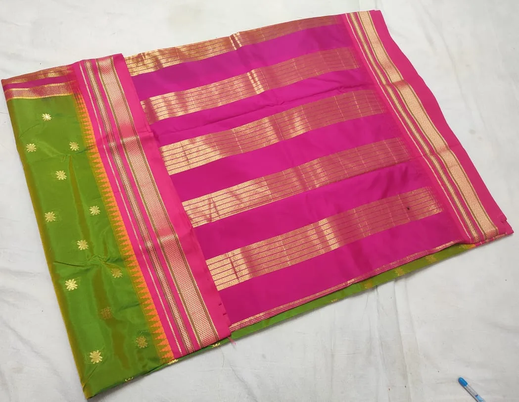 Irkal Semi Paithani Saree Color_8