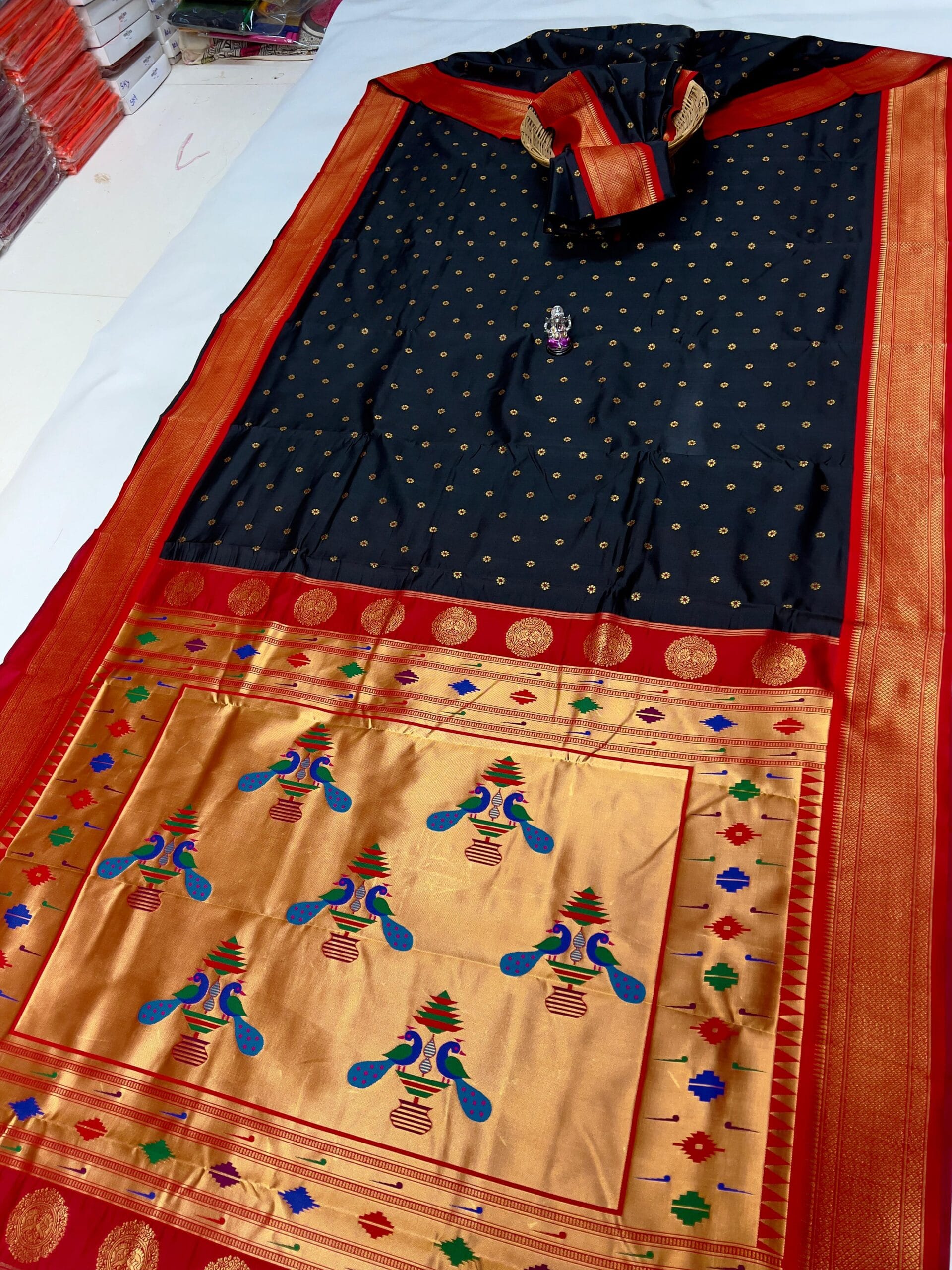 Sankranti Special Black Paithani Collection 5_5