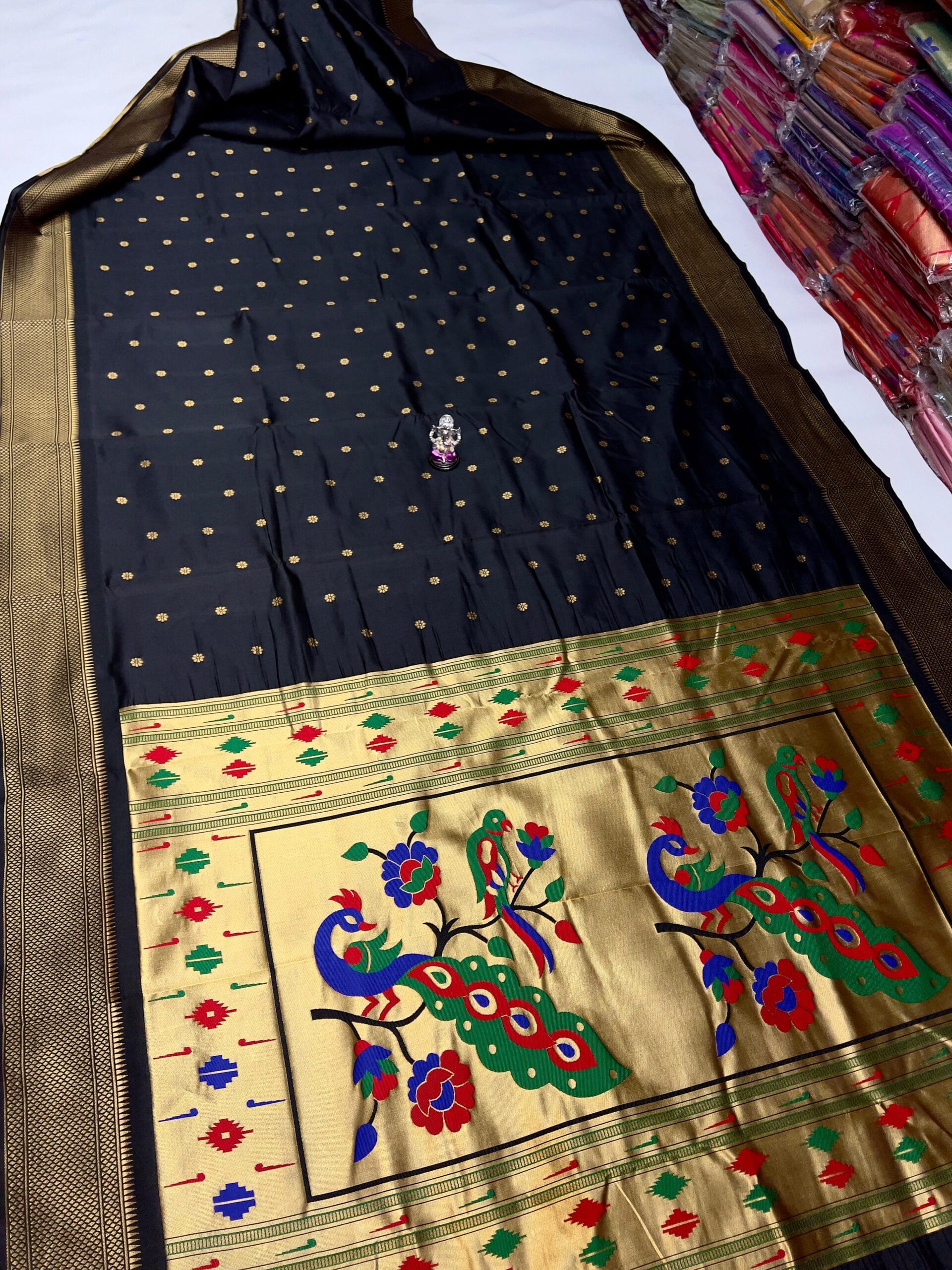 Sankranti Special Black Paithani Collection 8_8