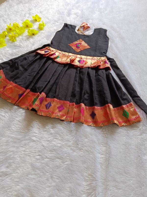 Baby Designer Black Dress at Rs 1200/piece | Girls Party Wear Dress in  Delhi | ID: 20347920955