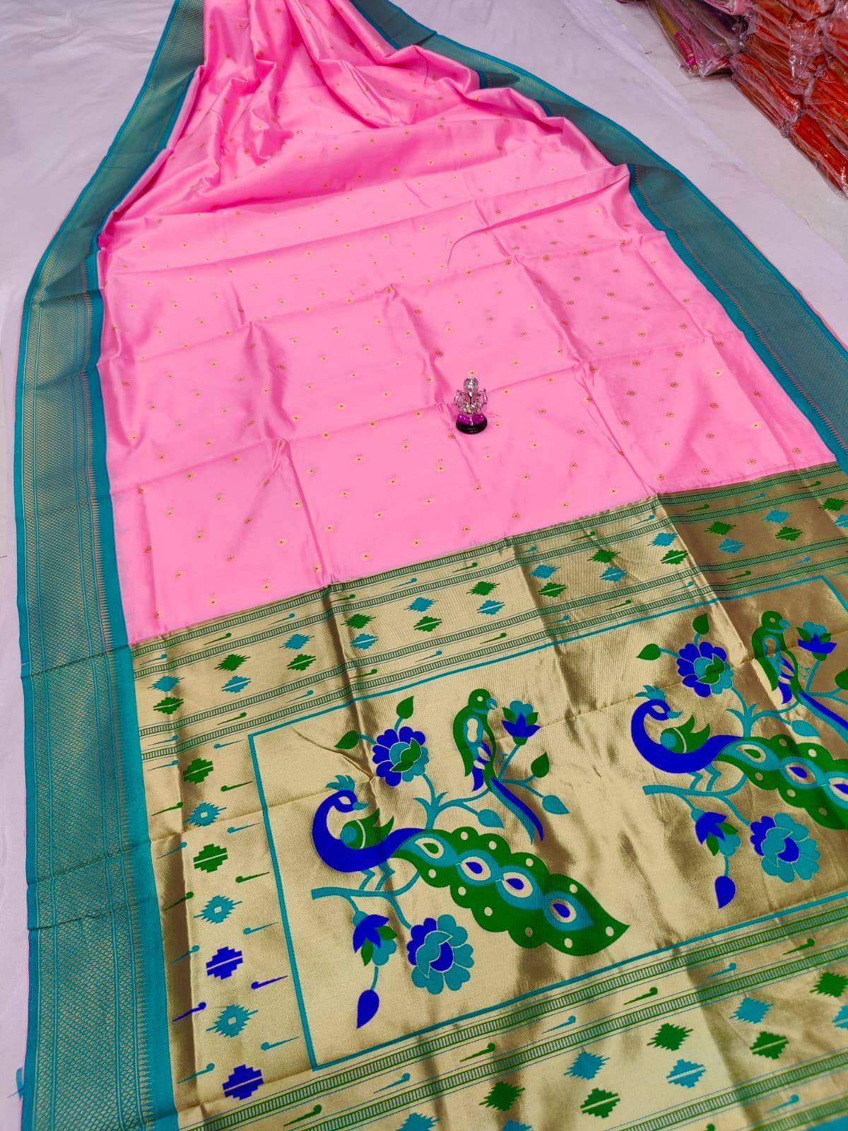 Anvi Kadiyal Paithani BabyPink (2) Anvi Kadiyal Paithani BabyPink (2)