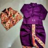 Indian Traditional Wear for Toddlers Wine