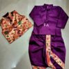 Indian Traditional Wear for Toddlers Wine (2)