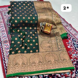 Sakharpuda Special Latest Collection for Green Sarees DN-2