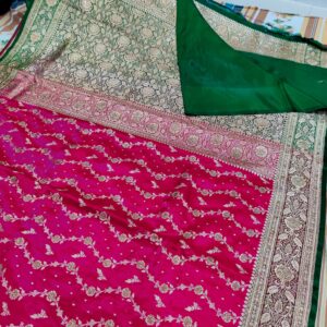Wedding Special Traditional Sarees Pink