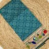 Bandhani Paithani Silk Sarees Cyan (2) Bandhani Paithani Silk Sarees Cyan (2)