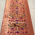 Brocade Paithani Silk Dupatta for Bride
