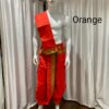 Men's Ready-Made Dhoti & Uparne Orange