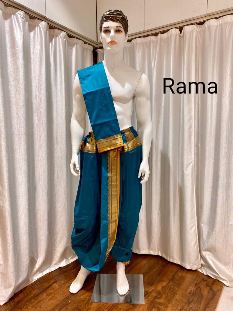 Men's Ready-Made Dhoti & Uparne Rama