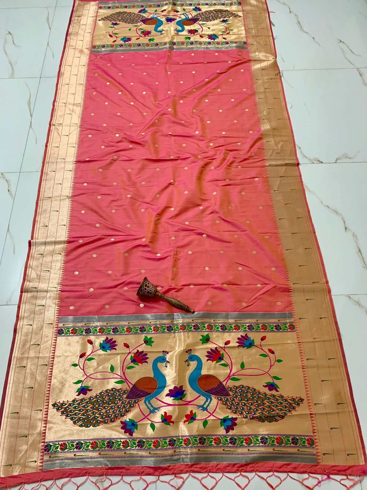 Soft Jari and Silk Dupatta Dark Pink Soft Jari and Silk Dupatta Dark Pink