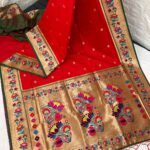 Luxurious Louts Paithani Silk Sarees