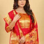 Paithani Soft Silk Salwar Suit