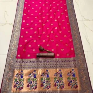 9 Yards Nauvari Saree - Elevate Style - ethnic wear