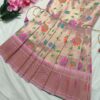 Brocade Paithani Frock for Kids (3)