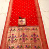 Nauvari Sadi - A Traditional Maharashtrian Attire Red