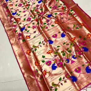 Wedding Special Brocket Paithani Rani