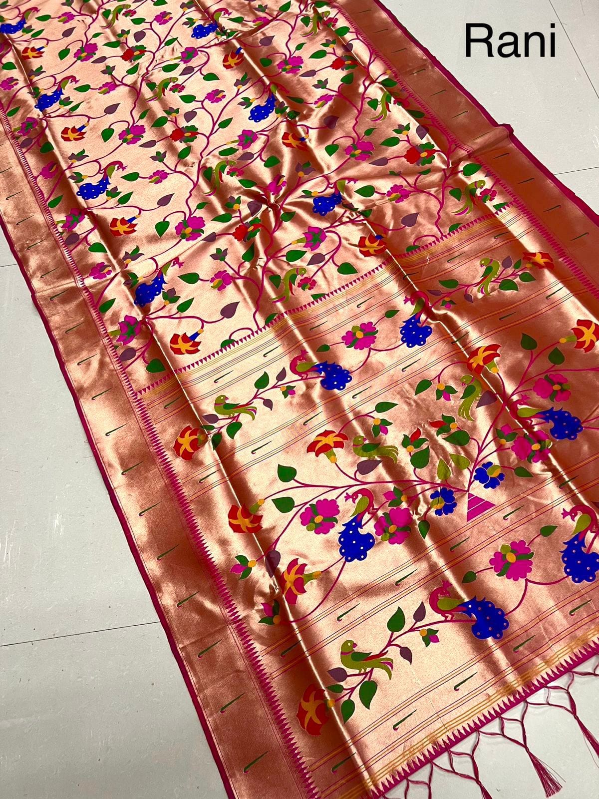 Wedding Special Brocket Paithani Rani